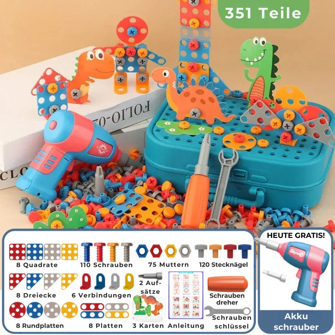 Montessori Tüftelkoffer - spielerisch Lernen ohne Grenzen - Rondor