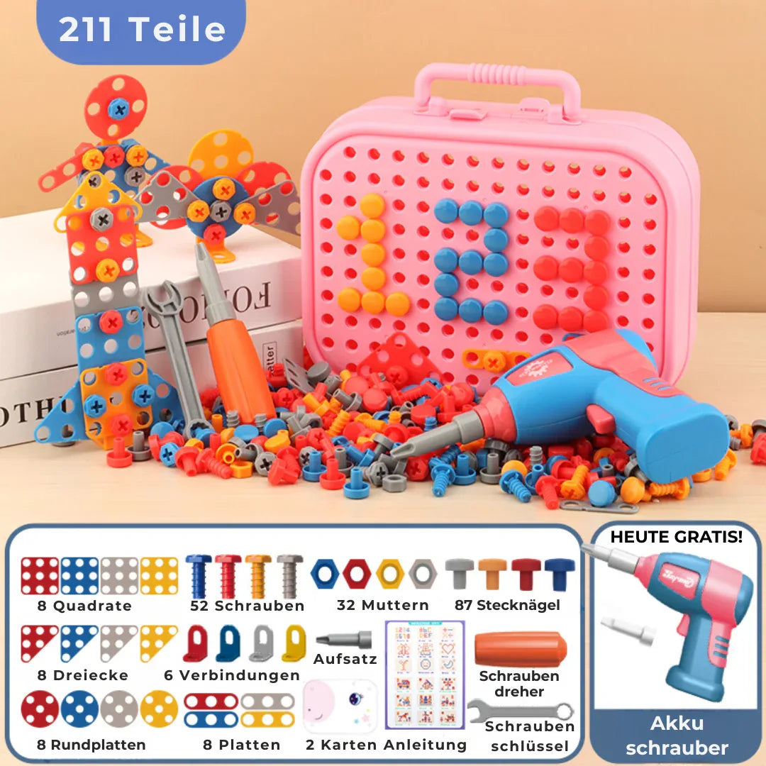 Montessori Tüftelkoffer - spielerisch Lernen ohne Grenzen - Rondor
