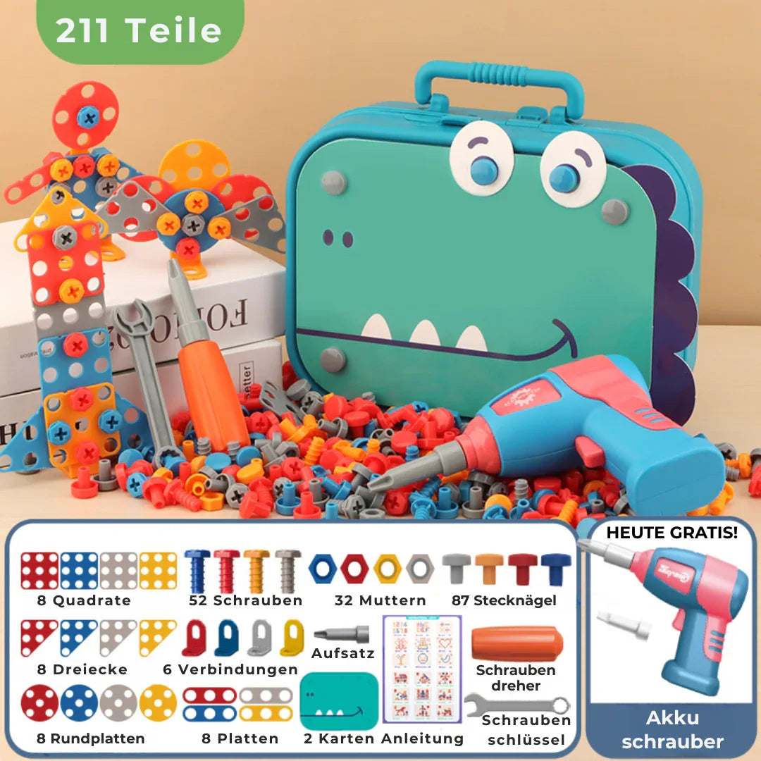 Montessori Tüftelkoffer - spielerisch Lernen ohne Grenzen - Rondor