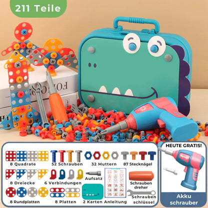 Montessori Tüftelkoffer - spielerisch Lernen ohne Grenzen - Rondor