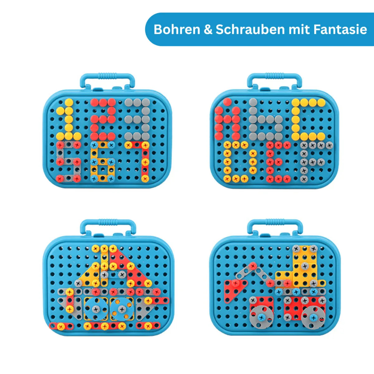 Montessori Tüftelkoffer - spielerisch Lernen ohne Grenzen - Rondor