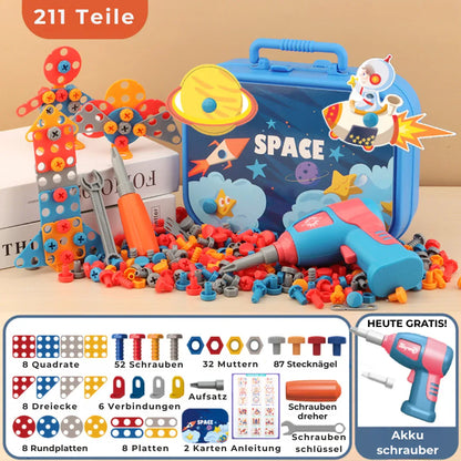 Montessori Tüftelkoffer - spielerisch Lernen ohne Grenzen - Rondor