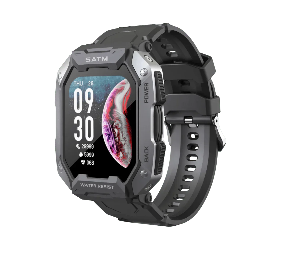 Montre Connectée Tactique Militaire – Ultra Résistante & Autonomie Longue Durée - Rondor