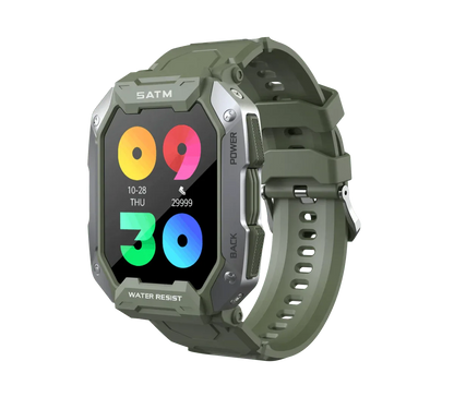 Montre Connectée Tactique Militaire – Ultra Résistante & Autonomie Longue Durée - Rondor