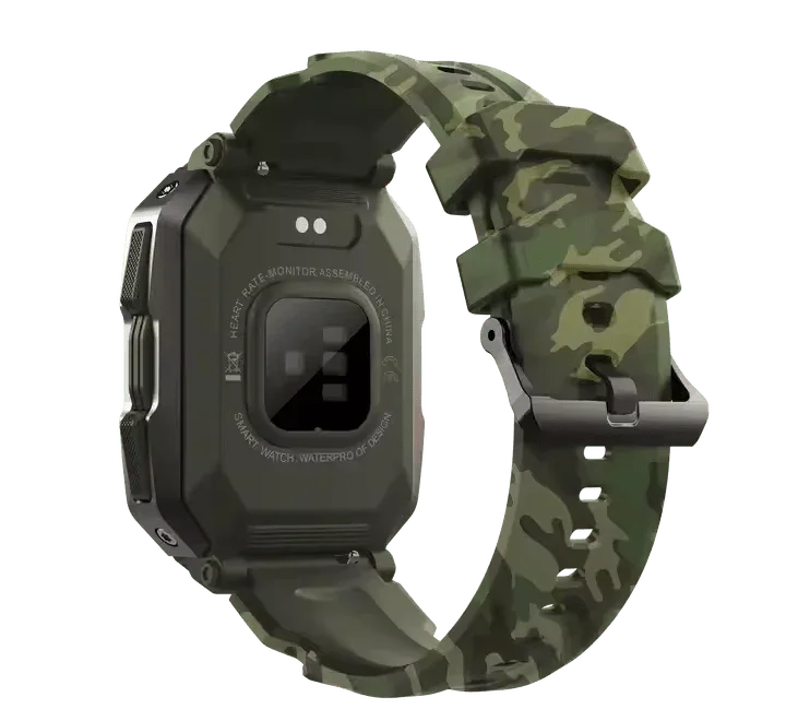 Montre Connectée Tactique Militaire – Ultra Résistante & Autonomie Longue Durée - Rondor