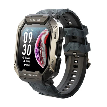 Montre Connectée Tactique Militaire – Ultra Résistante & Autonomie Longue Durée - Rondor