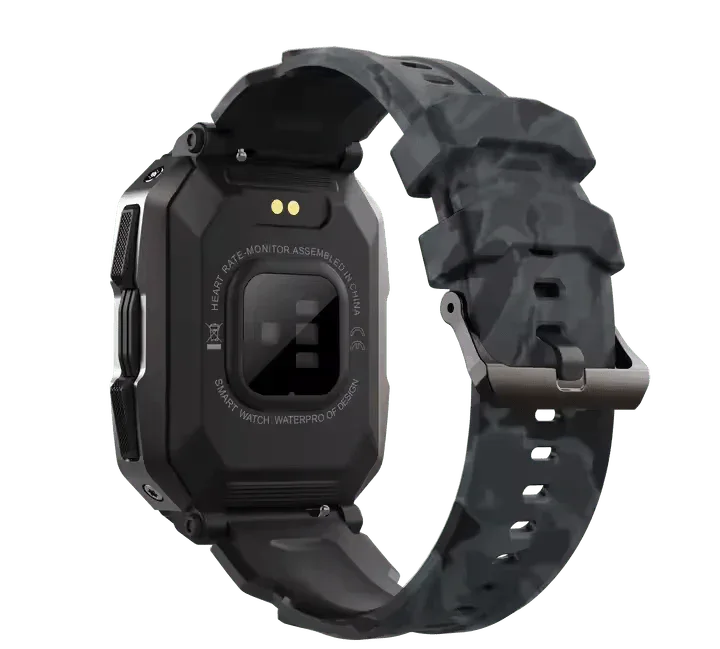 Montre Connectée Tactique Militaire – Ultra Résistante & Autonomie Longue Durée - Rondor