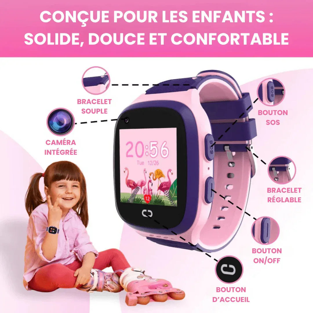 Montre GPS Connectée 4G Pour Enfant | RONDOR - Rondor