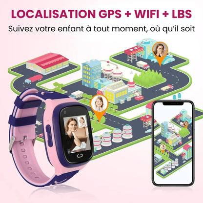 Montre GPS Connectée 4G Pour Enfant | RONDOR - Rondor