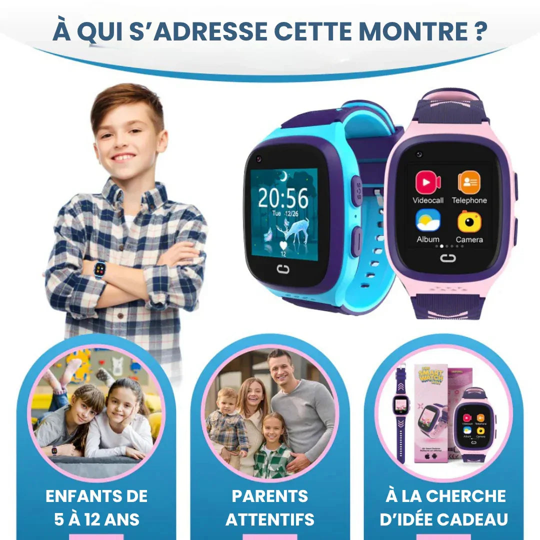 Montre GPS Connectée 4G Pour Enfant | RONDOR - Rondor
