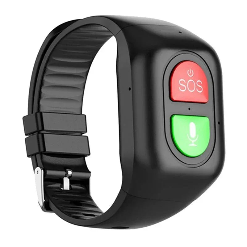 Montre GPS Intelligente pour Seniors – Traceur SOS 4G, Suivi Santé & Alertes d’Urgence - Rondor