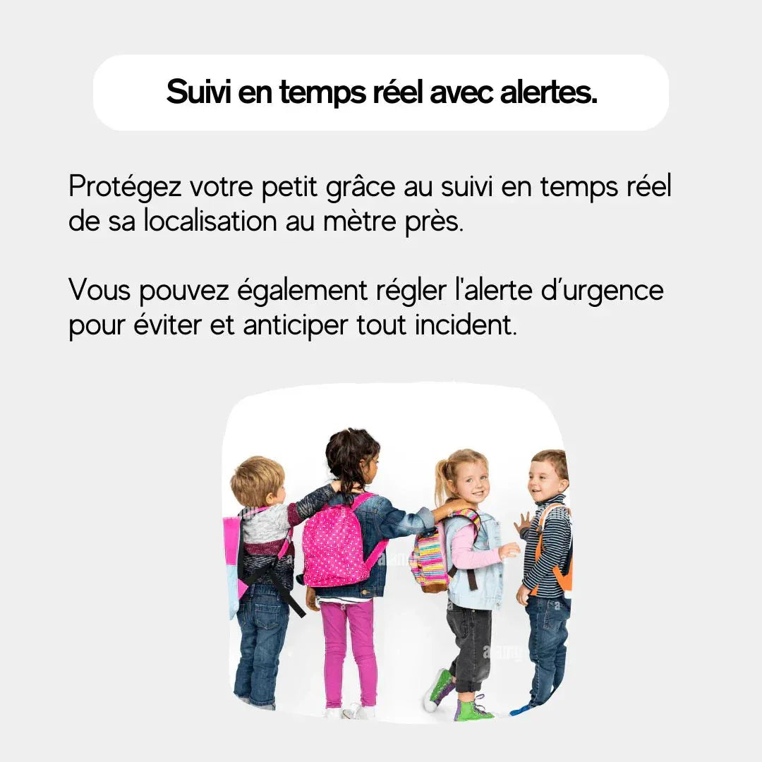 Montre GPS Pour Enfant avec Fonction d’Alertes | RONDOR - Rondor