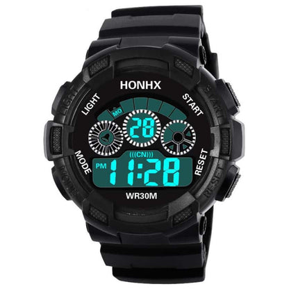 Montre numérique étanche pour garçons - Rondor