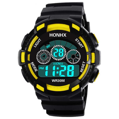 Montre numérique étanche pour garçons - Rondor