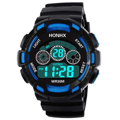 Montre numérique étanche pour garçons - Rondor