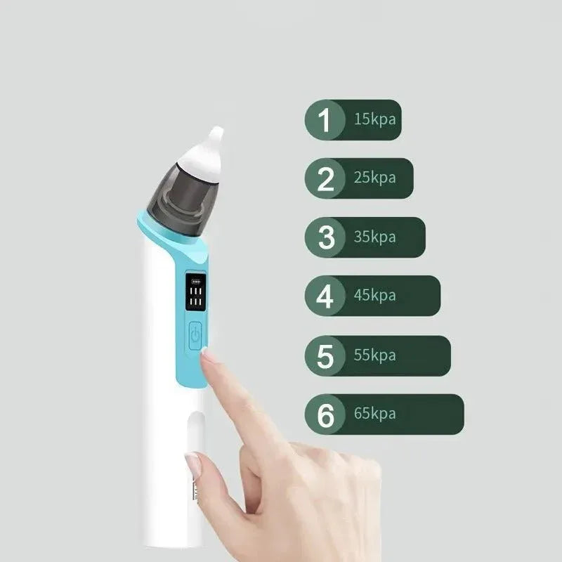 Mouche Bébé Électrique - Aspirateur Nasal avec Puissance Ajustable pour Bébé - Rondor