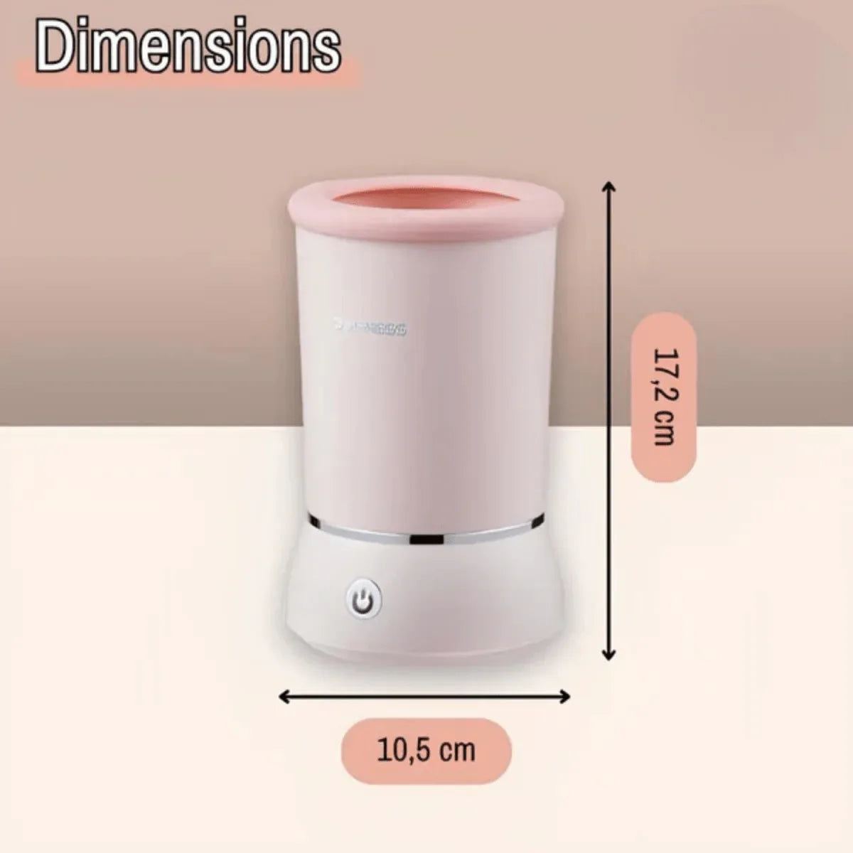 Nettoyeur de Pattes pour Chien (ou Chat) - Automatique (Câble USB Fourni) | JuJuCleanPawsAuto™ - Rondor