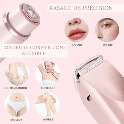 NuitLisse™ Épilation sans douleur pour une peau parfaitement lisse - Rondor
