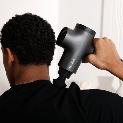 Massagepistole mit 12 mm Amplitude | Perkussives Massagegerät mit 70 lbs Stallkraft und 5 Geschwindigkeitsstufen