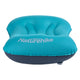Oreiller de camping gonflable en polyester - confort compact en voyage