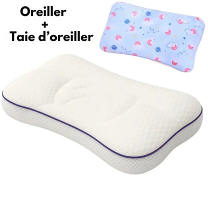 Oreiller Cervical Enfant – Pour un Dos Sain et une Croissance en Toute Sécurité - Rondor