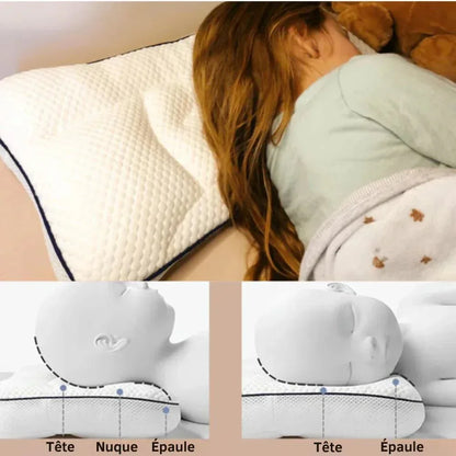 Oreiller Cervical Enfant – Pour un Dos Sain et une Croissance en Toute Sécurité - Rondor