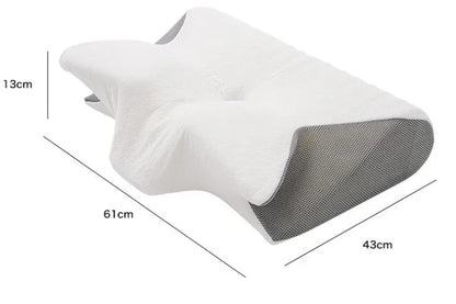 Oreiller cervical ergonomique anti - ronflement à mémoire de forme - Rondor