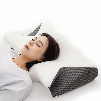 Oreiller cervical ergonomique anti - ronflement à mémoire de forme - Rondor