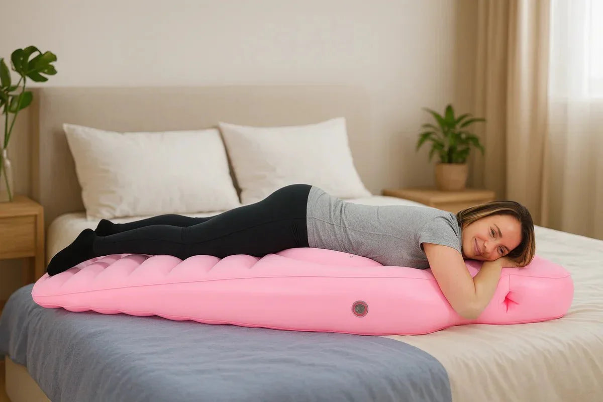 Oreiller de grossesse et tapis de yoga gonflable pour femme enceinte - Rondor