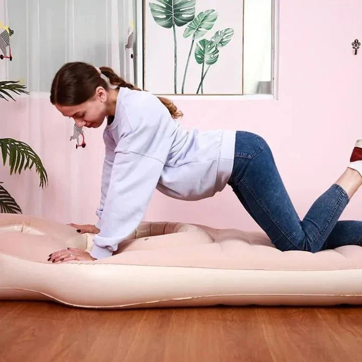 Oreiller de grossesse et tapis de yoga gonflable pour femme enceinte - Rondor