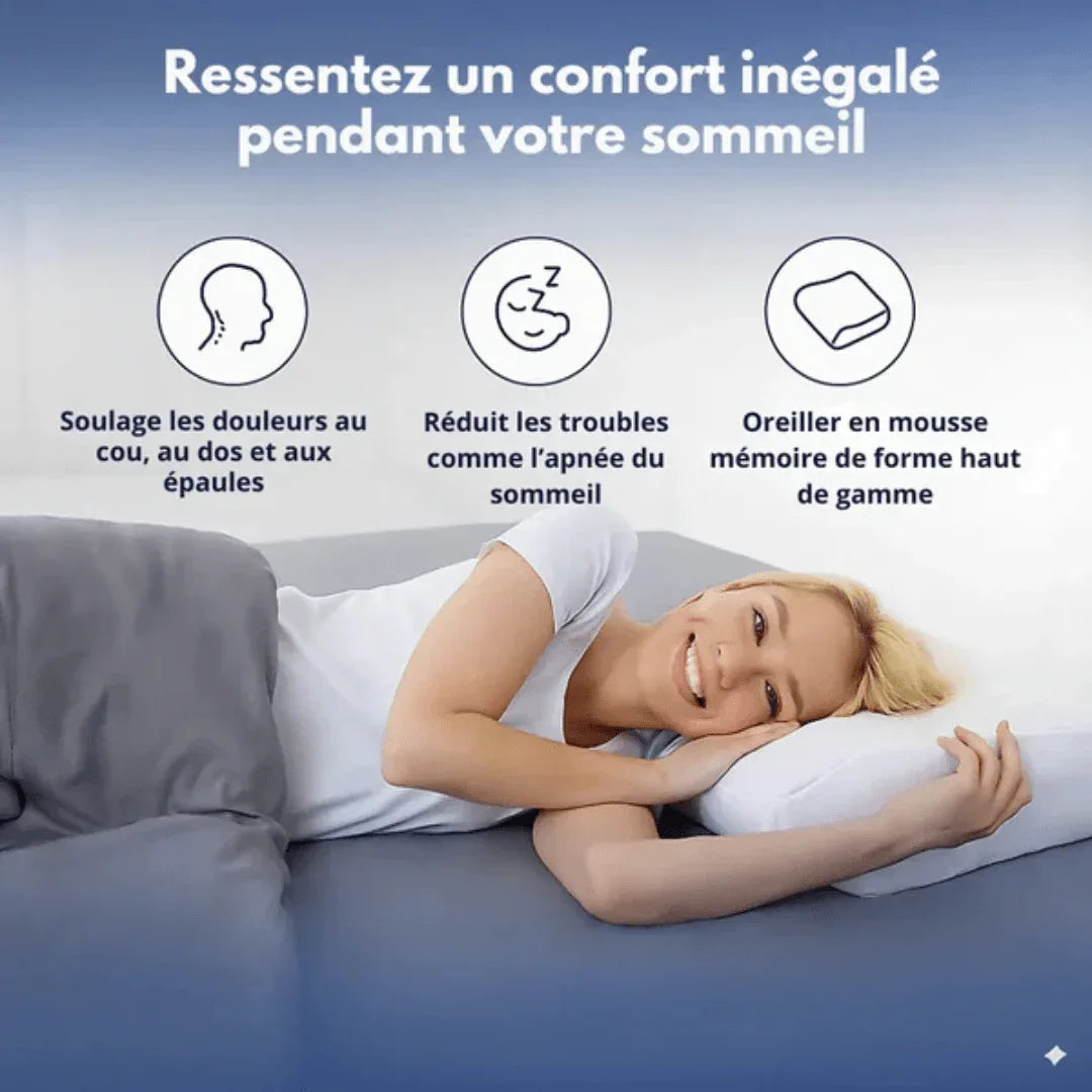 Oreiller ergonomique RONDOR™ - Rondor