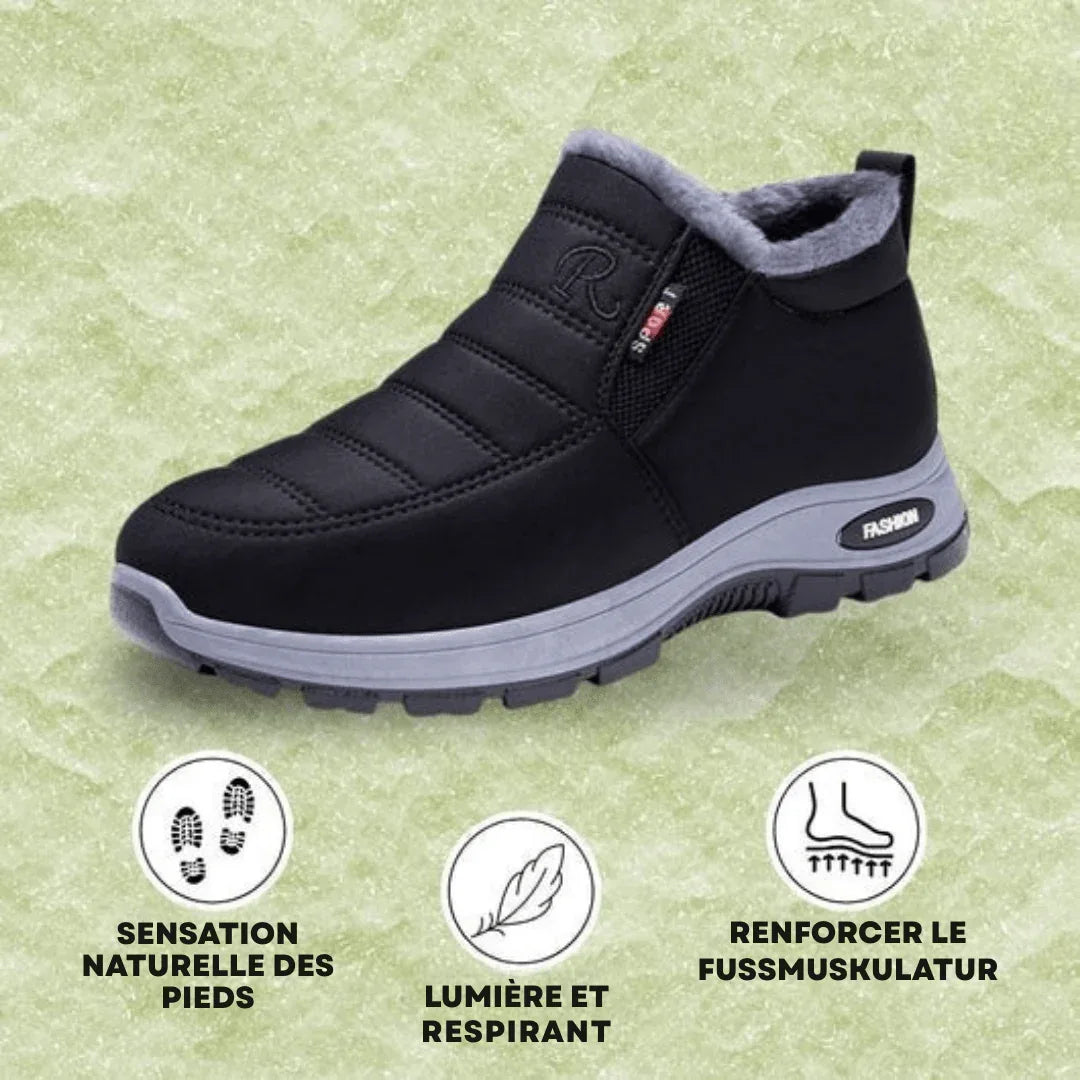 OrthoWinter - Bottines d’hiver doublées en fourrure semelle antidérapante - Rondor