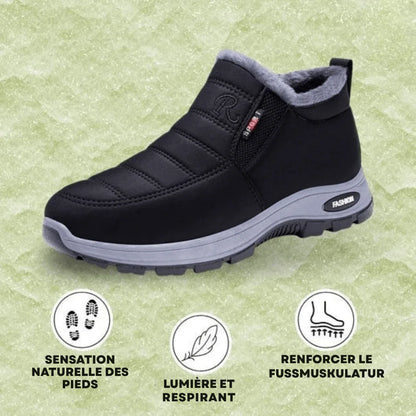OrthoWinter - Bottines d’hiver doublées en fourrure semelle antidérapante - Rondor