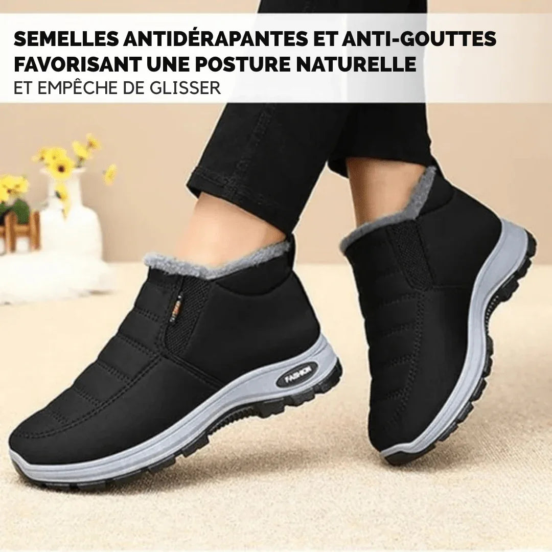 OrthoWinter - Bottines d’hiver doublées en fourrure semelle antidérapante - Rondor