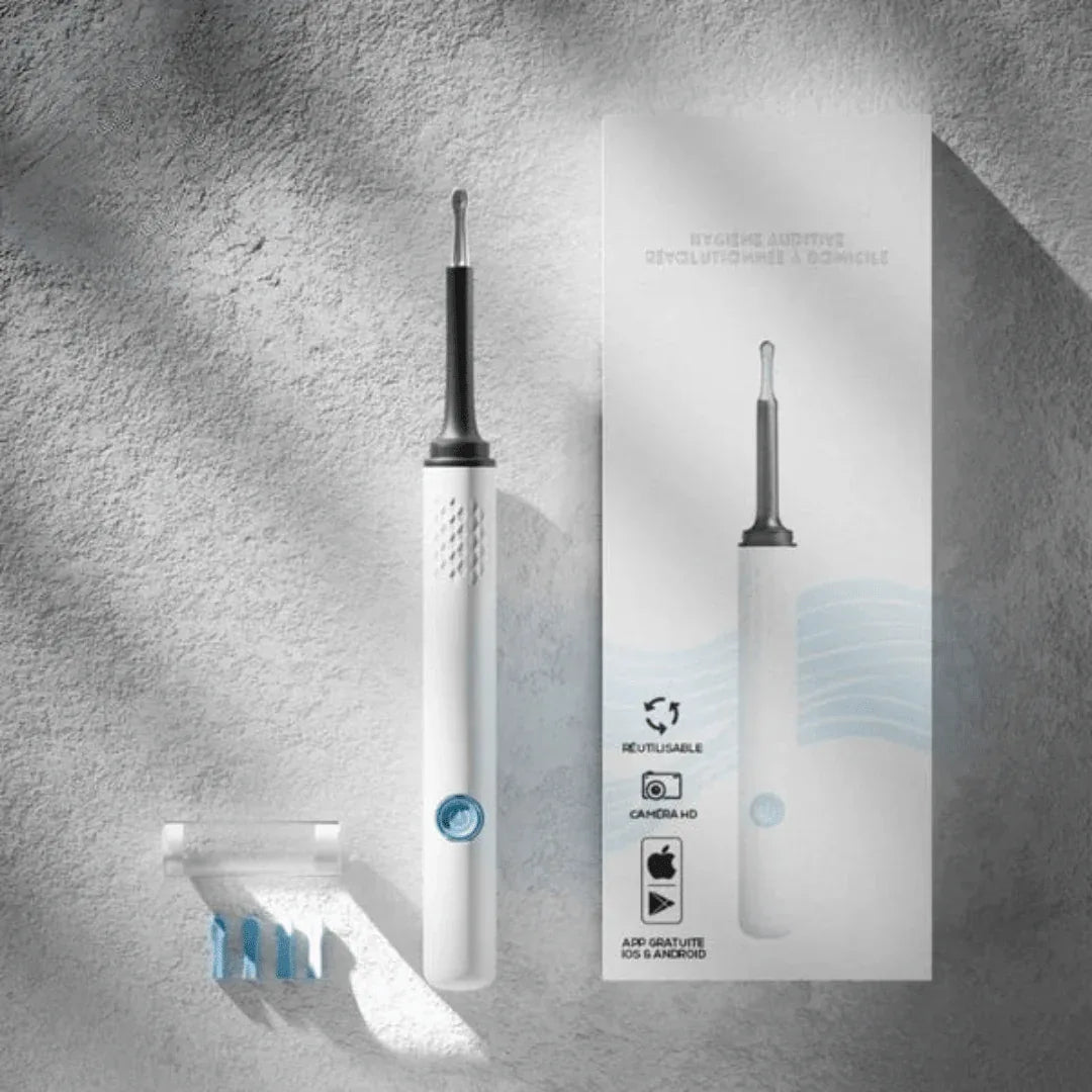 Otoscope - Nettoyeur d'oreille avec caméra intéfrée - Rondor