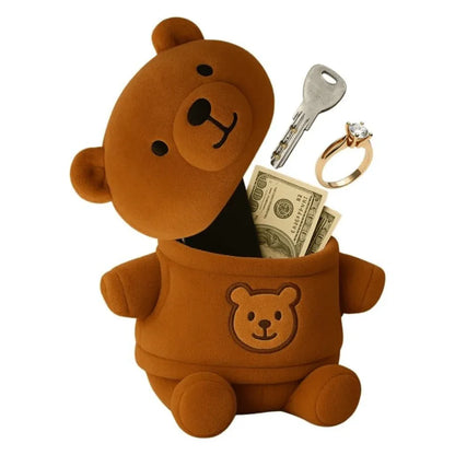 Ours en Peluche Cachette Secrète - Rondor