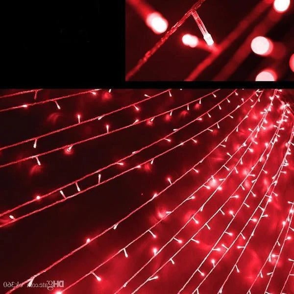 Outdoor Solar String Lights with 100 LED Fairy Garden Landscape Lighting with Adjustable Panel