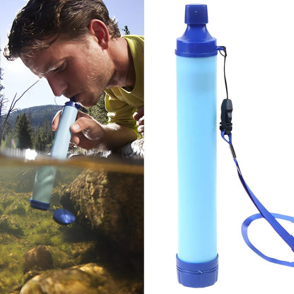 Tragbarer Wasserfilter mit fortschrittlichem Filtersystem – Ideal für Notfälle und Abenteuer
