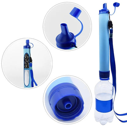 Tragbarer Wasserfilter mit fortschrittlichem Filtersystem – Ideal für Notfälle und Abenteuer