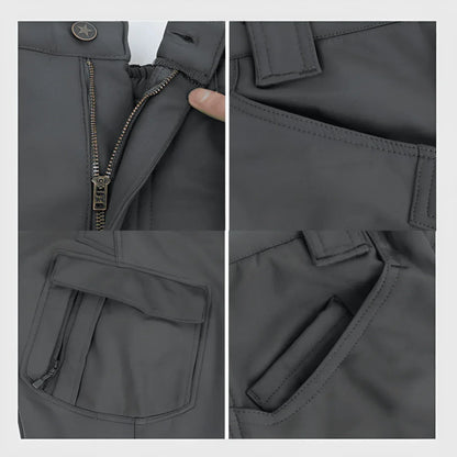 Pantalon tactique d'hiver - Résistant au vent et idéal pour l’extérieur - Rondor