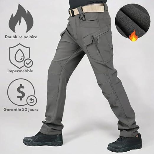 Pantalon tactique d'hiver - Résistant au vent et idéal pour l’extérieur - Rondor