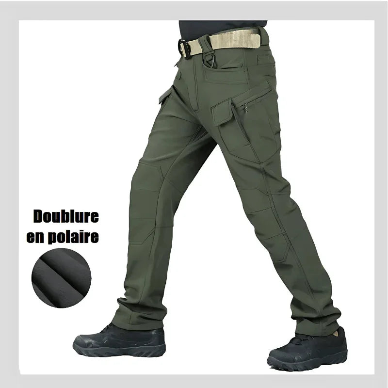 Pantalon tactique d'hiver - Résistant au vent et idéal pour l’extérieur - Rondor