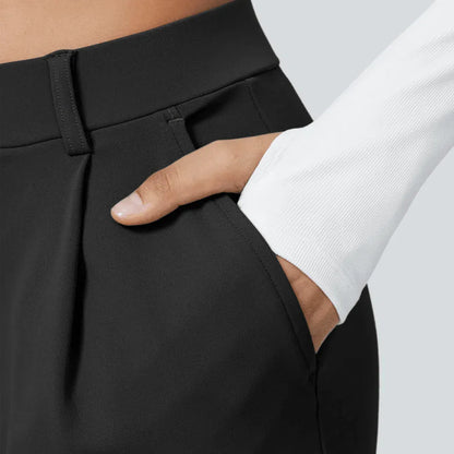 Pantalon taille haute fluide femme | RONDOR - Rondor