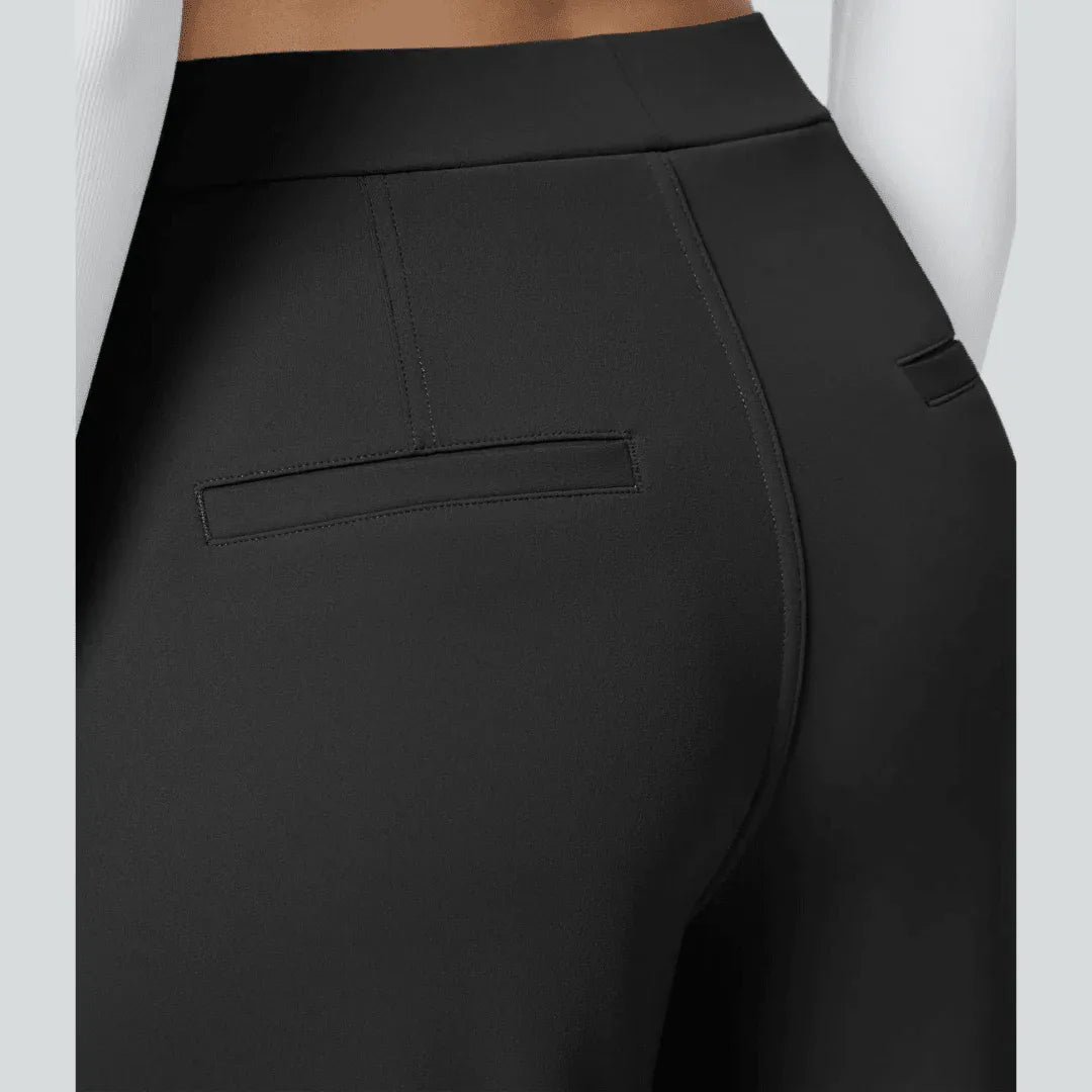 Pantalon taille haute fluide femme | RONDOR - Rondor