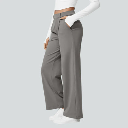 Pantalon taille haute fluide femme | RONDOR - Rondor