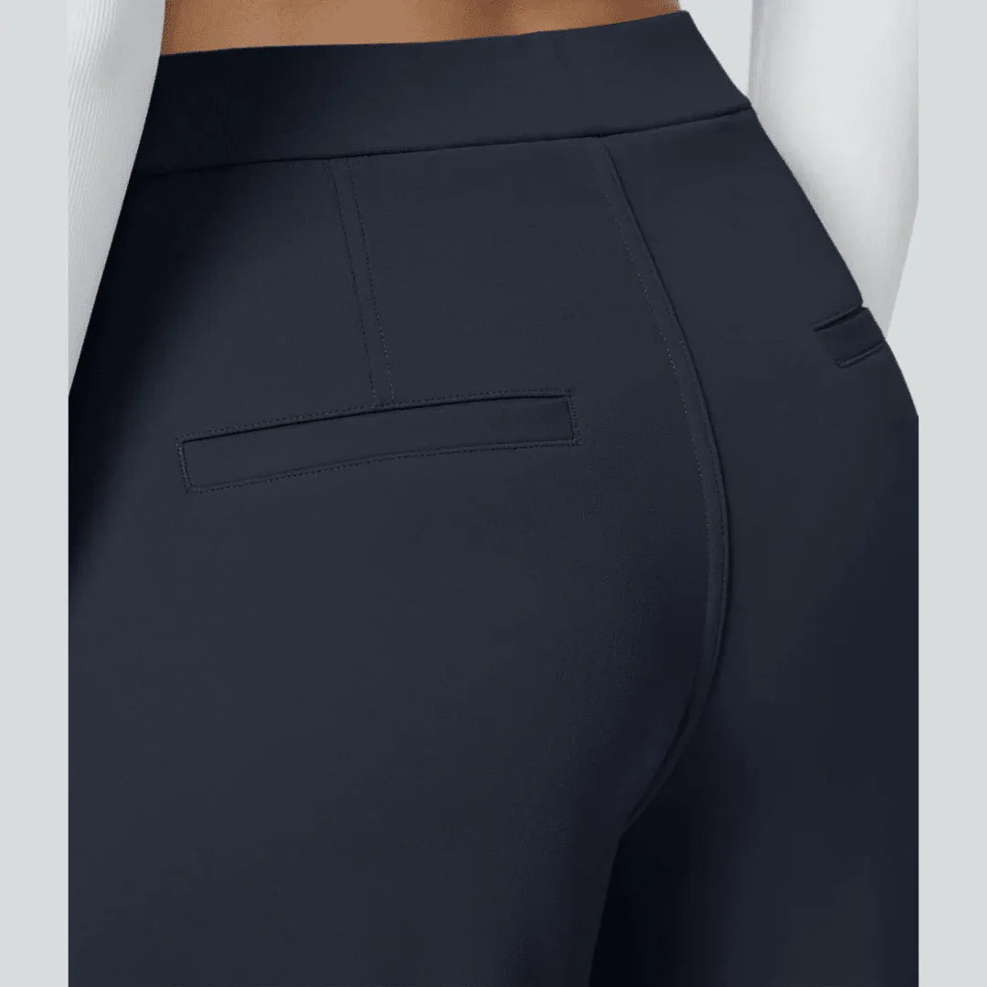 Pantalon taille haute fluide femme | RONDOR - Rondor