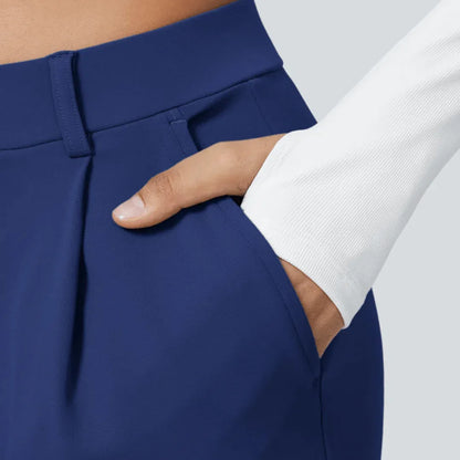 Pantalon taille haute fluide femme | RONDOR - Rondor