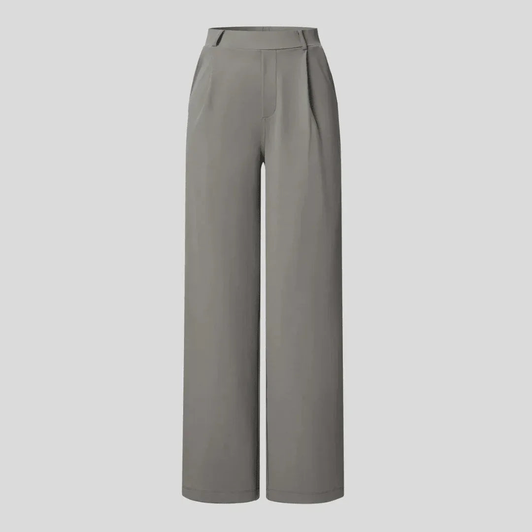 Pantalon taille haute fluide femme | RONDOR - Rondor