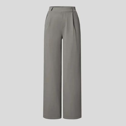 Pantalon taille haute fluide femme | RONDOR - Rondor
