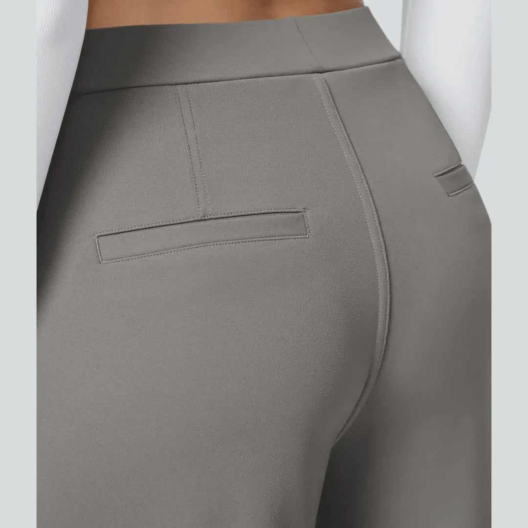 Pantalon taille haute fluide femme | RONDOR - Rondor